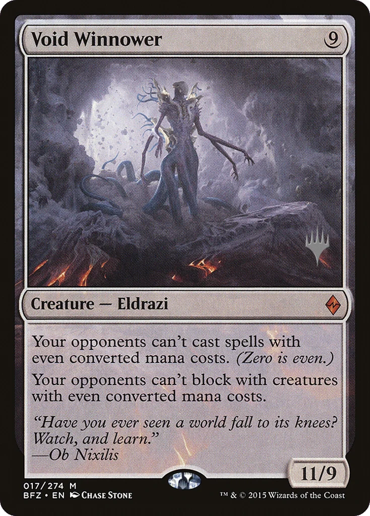 Void Winnower · Battle for Zendikar Promos
