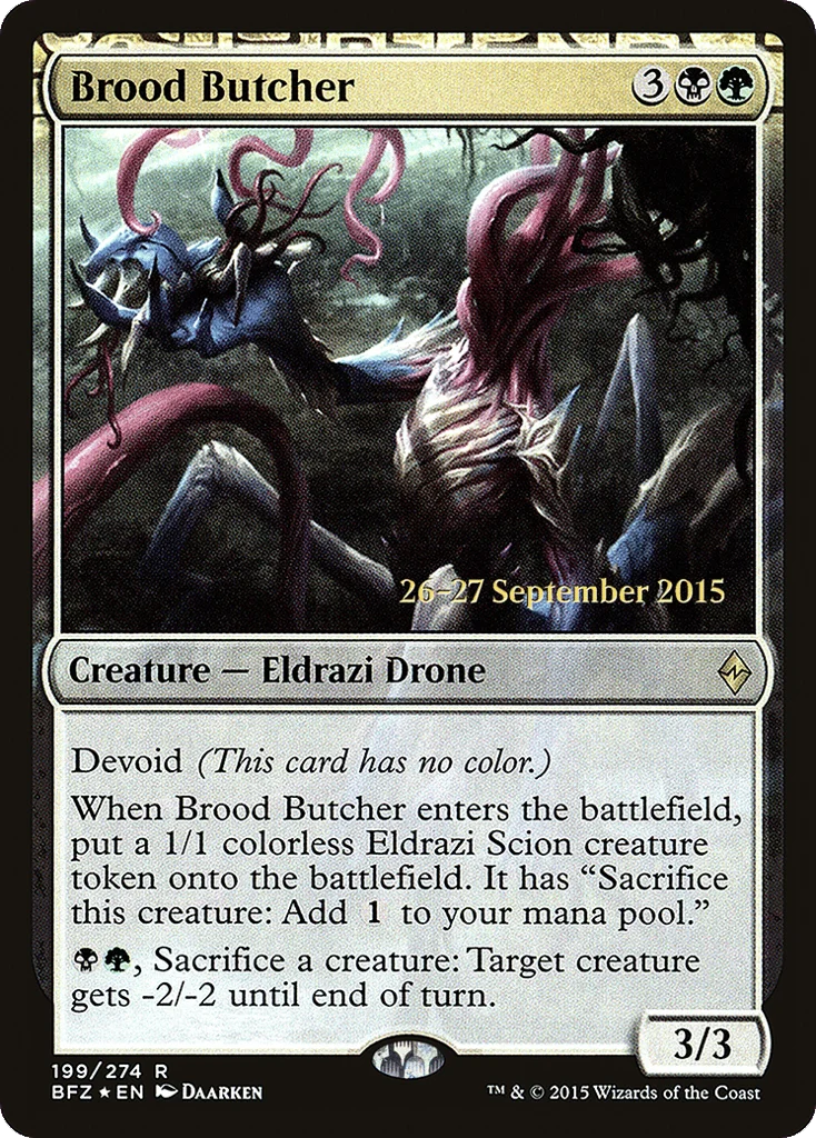 Brood Butcher · Battle for Zendikar Promos