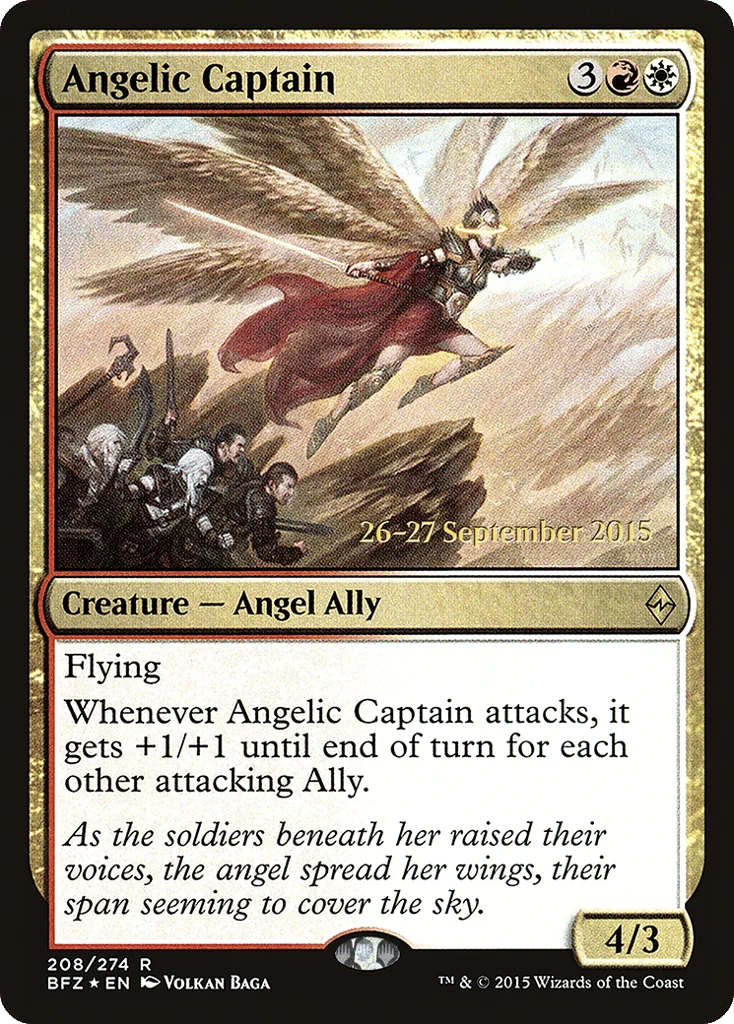 Angelic Captain · Battle for Zendikar Promos