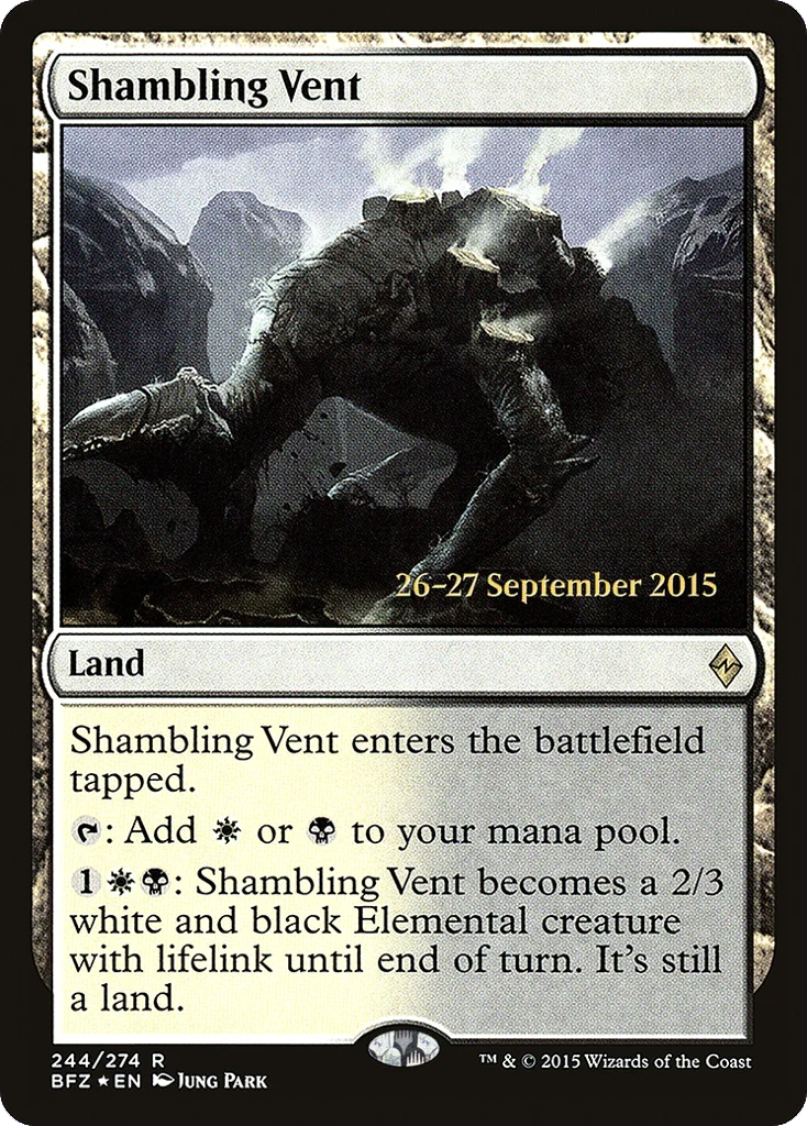 Shambling Vent · Battle for Zendikar Promos