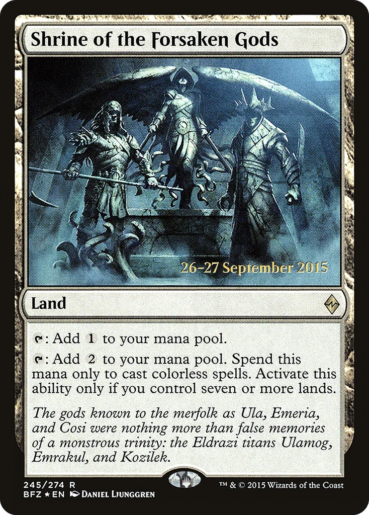 Shrine of the Forsaken Gods · Battle for Zendikar Promos