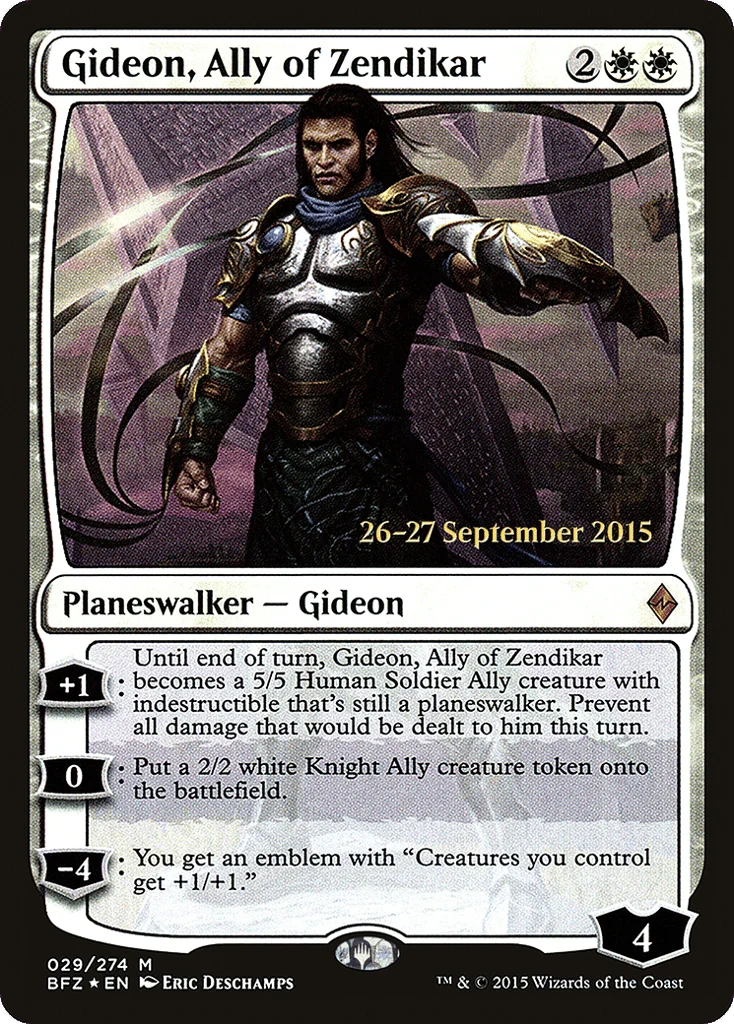 Gideon, Ally of Zendikar · Battle for Zendikar Promos