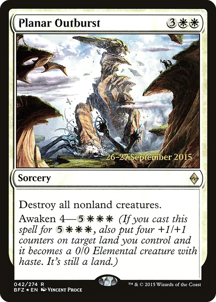 Planar Outburst · Battle for Zendikar Promos