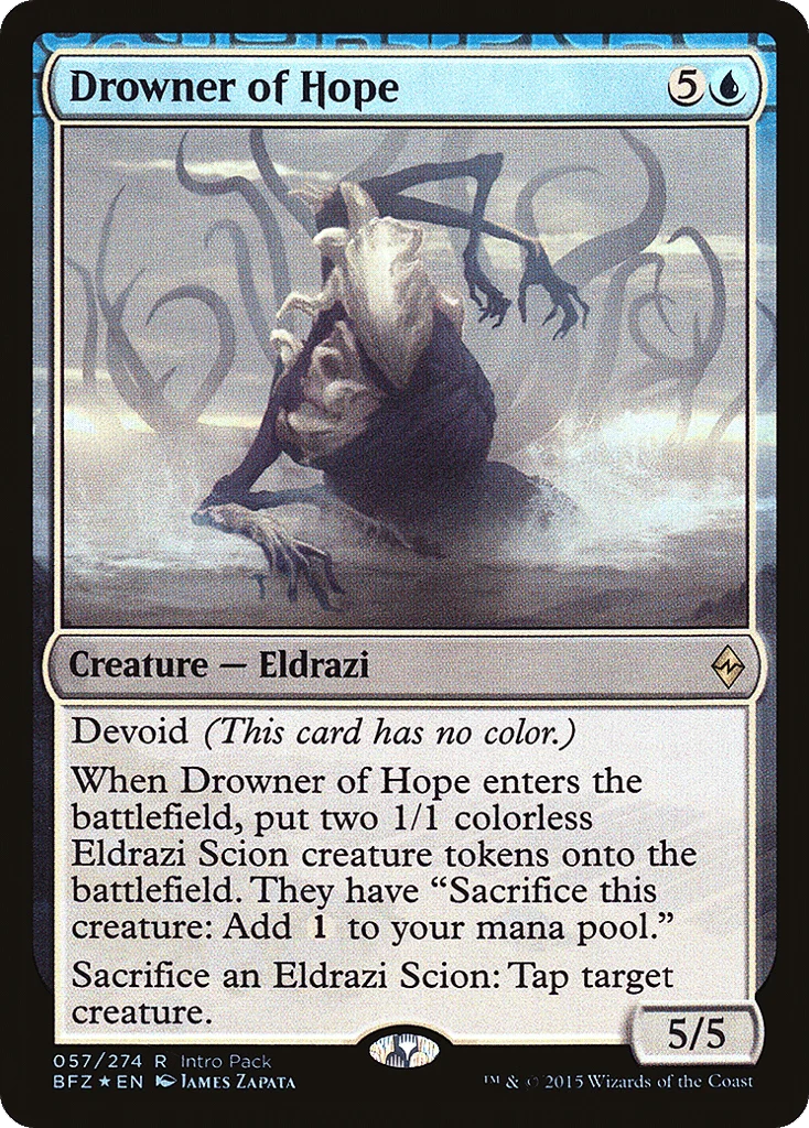 Drowner of Hope · Battle for Zendikar Promos