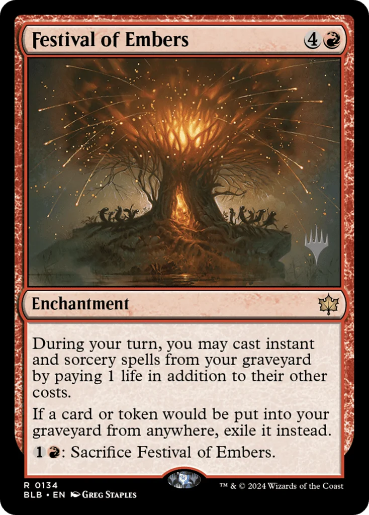 Festival of Embers · Bloomburrow Promos