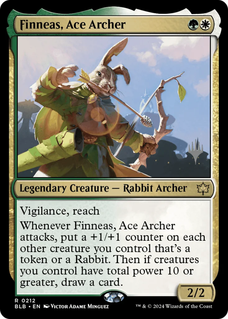 Finneas, Ace Archer · Bloomburrow Promos
