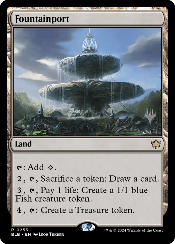 Fountainport · Bloomburrow Promos