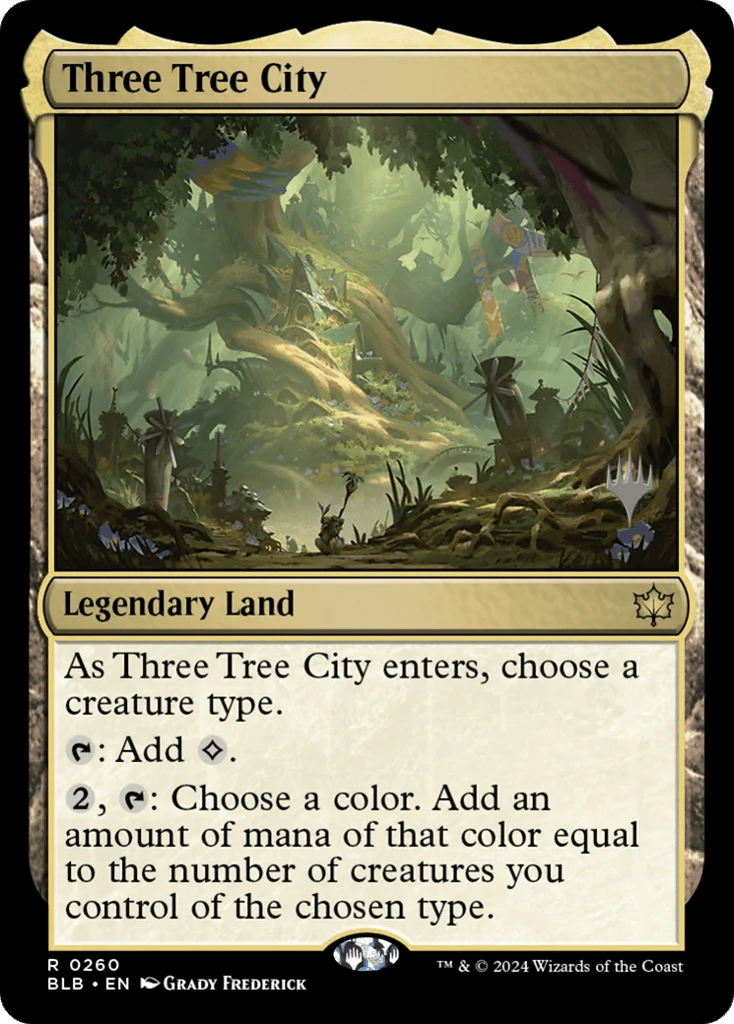 Three Tree City · Bloomburrow Promos