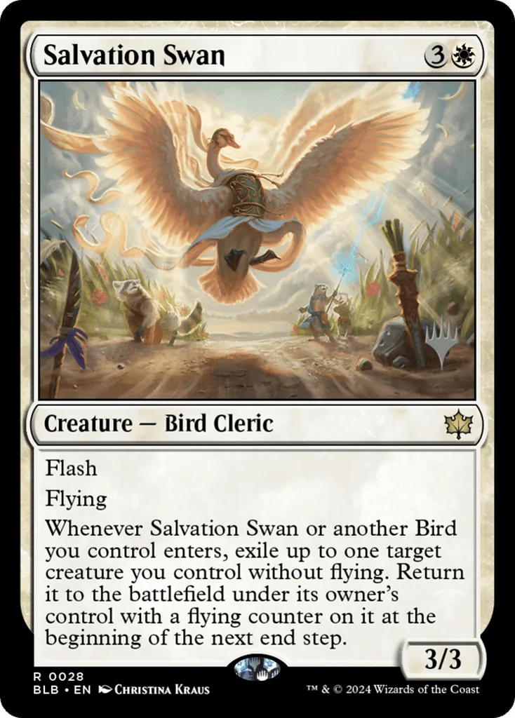 Salvation Swan · Bloomburrow Promos