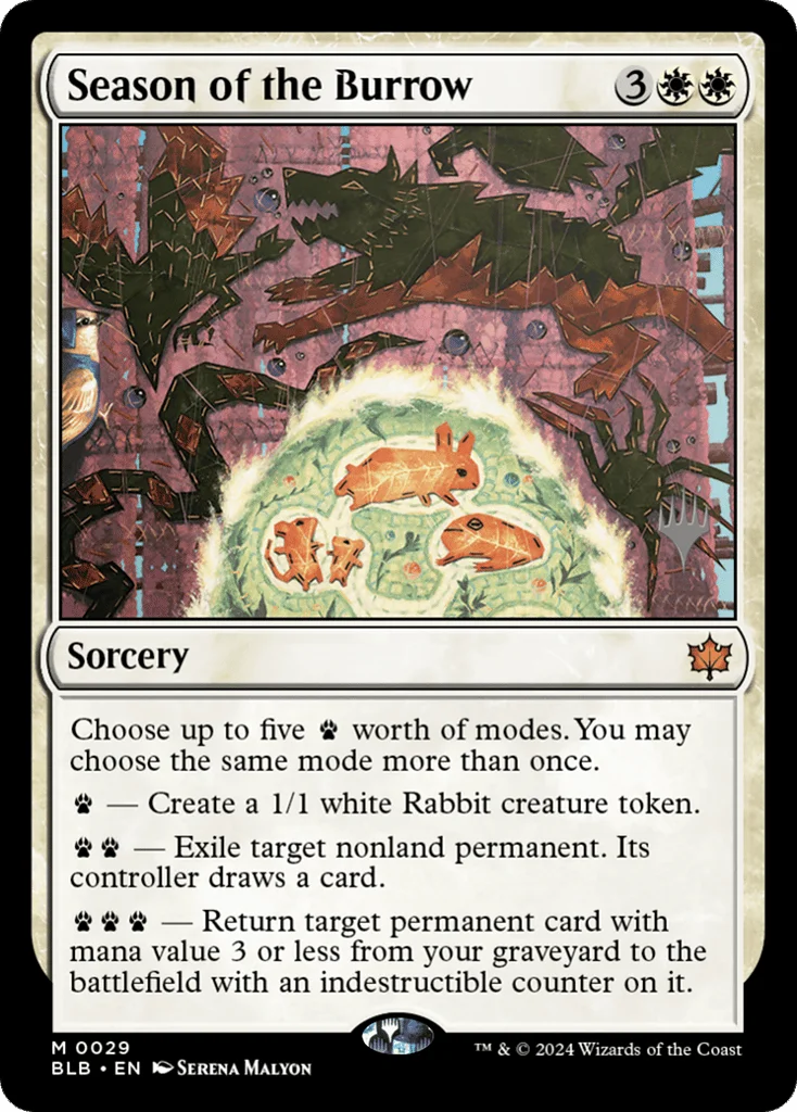 Season of the Burrow · Bloomburrow Promos