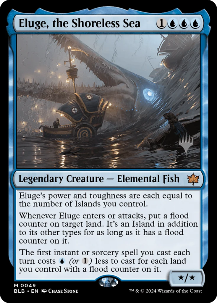 Eluge, the Shoreless Sea · Bloomburrow Promos