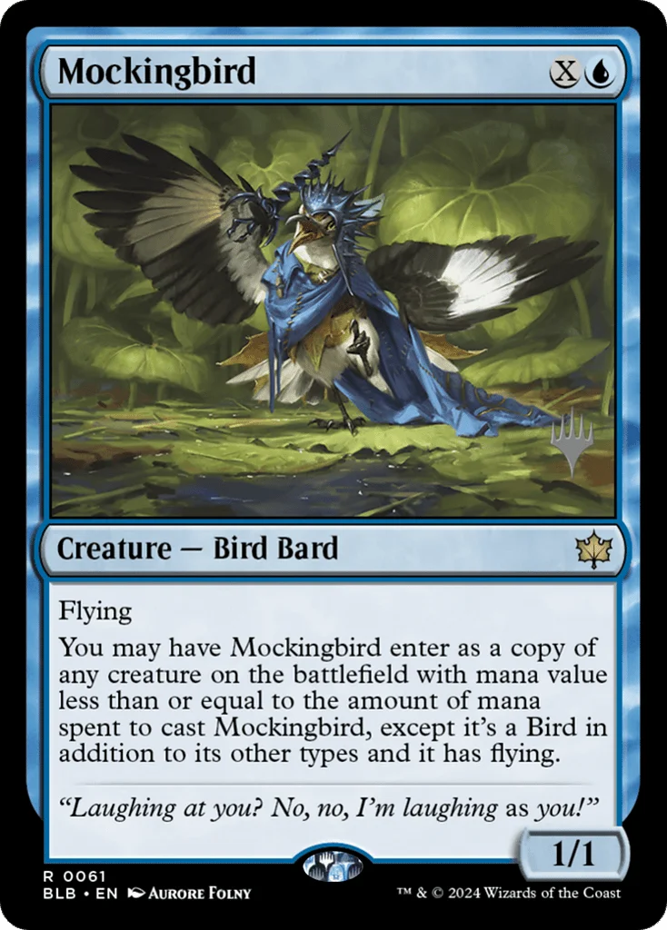 Mockingbird · Bloomburrow Promos