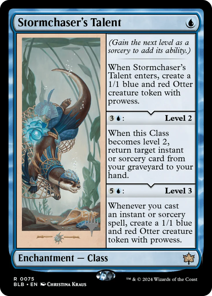 Stormchaser's Talent · Bloomburrow Promos