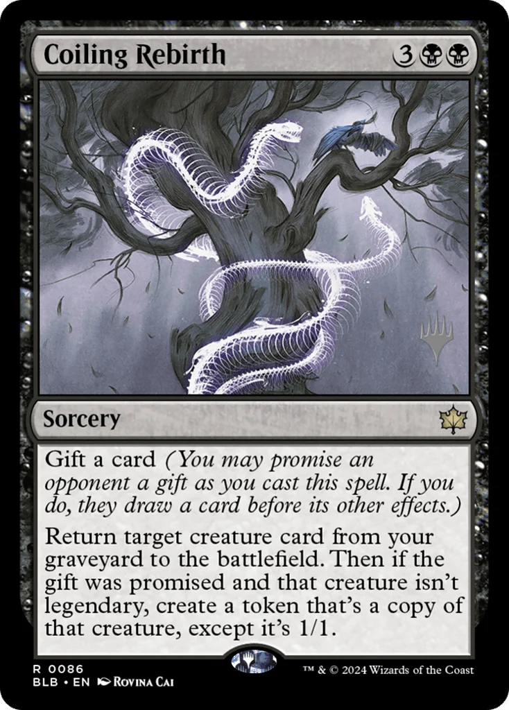 Coiling Rebirth · Bloomburrow Promos
