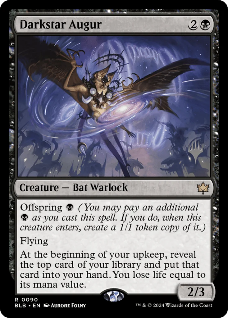 Darkstar Augur · Bloomburrow Promos