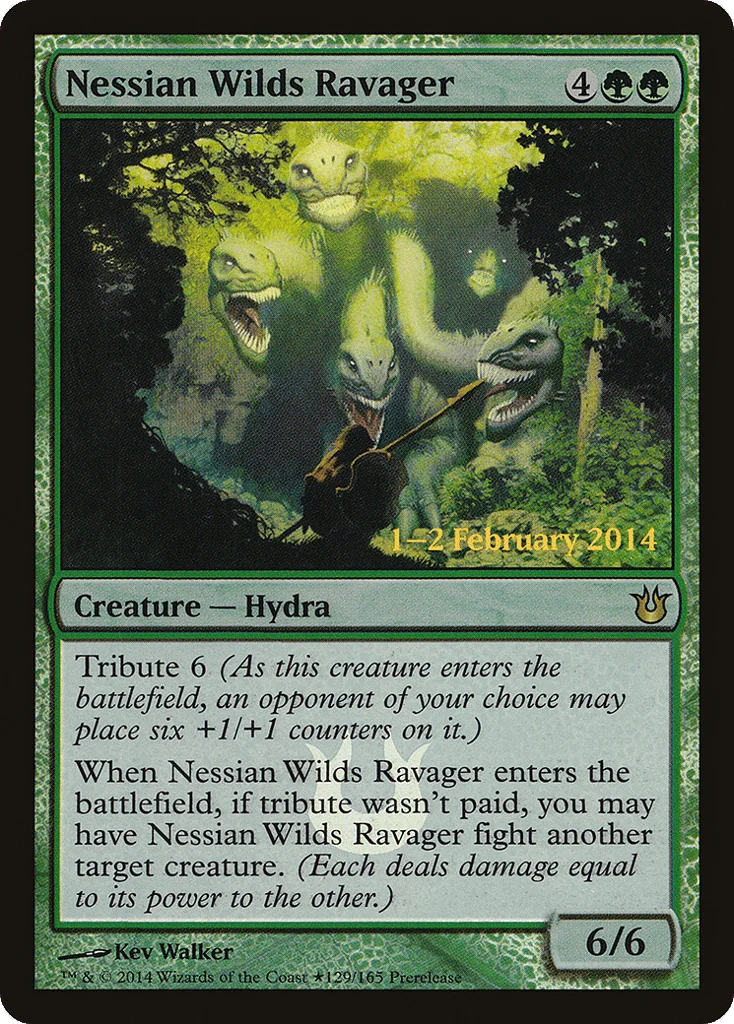 Nessian Wilds Ravager · Born of the Gods Promos