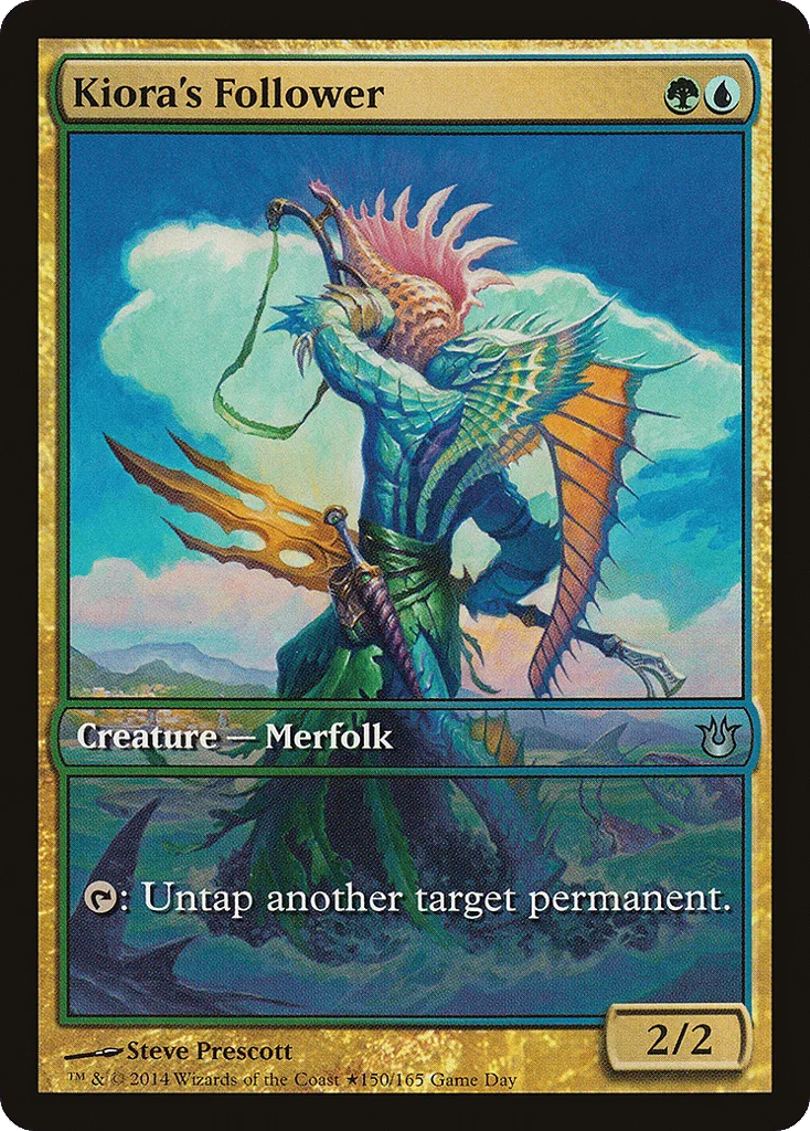 Kiora's Follower · Born of the Gods Promos