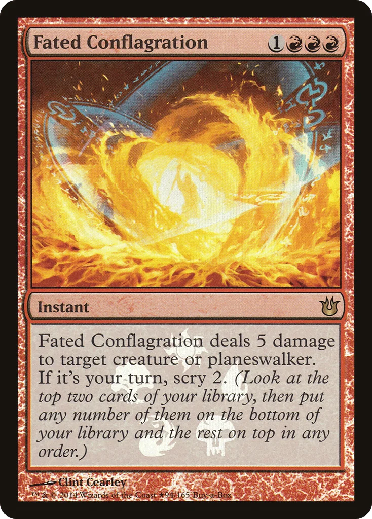 Fated Conflagration · Born of the Gods Promos