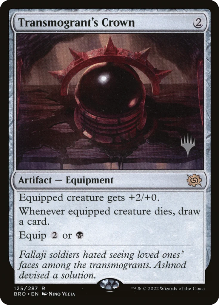 Transmogrant's Crown · The Brothers' War Promos