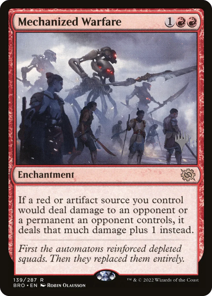 Mechanized Warfare · The Brothers' War Promos