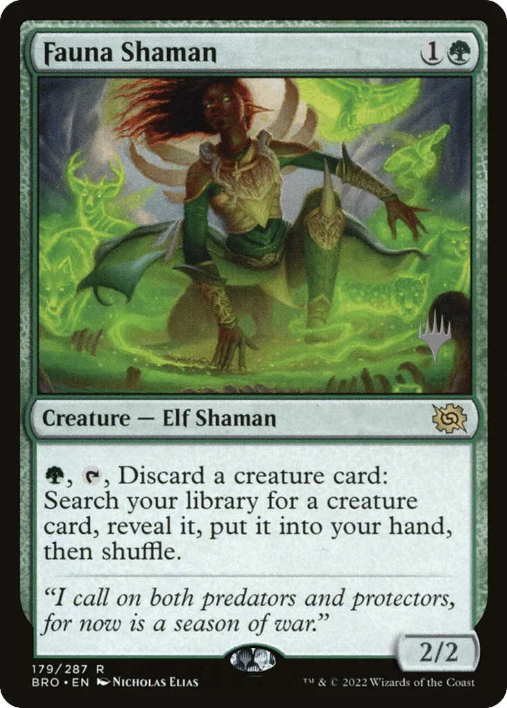 Fauna Shaman · The Brothers' War Promos