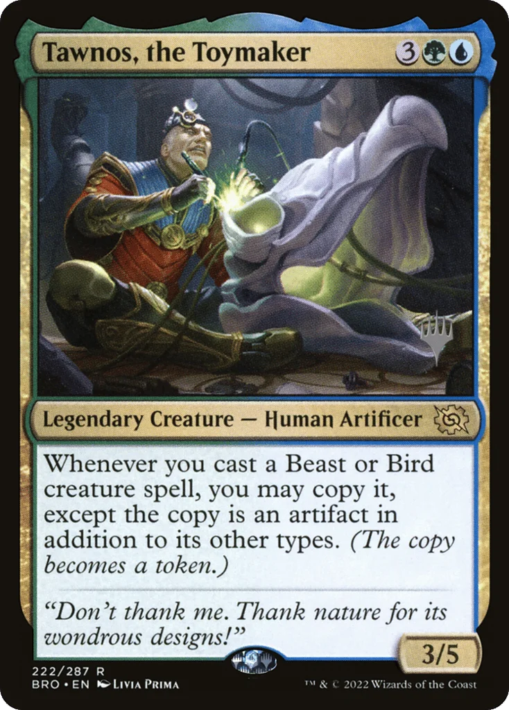 Tawnos, the Toymaker · The Brothers' War Promos