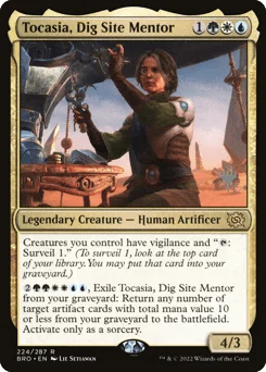 Tocasia, Dig Site Mentor