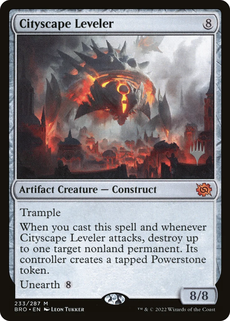 Cityscape Leveler · The Brothers' War Promos