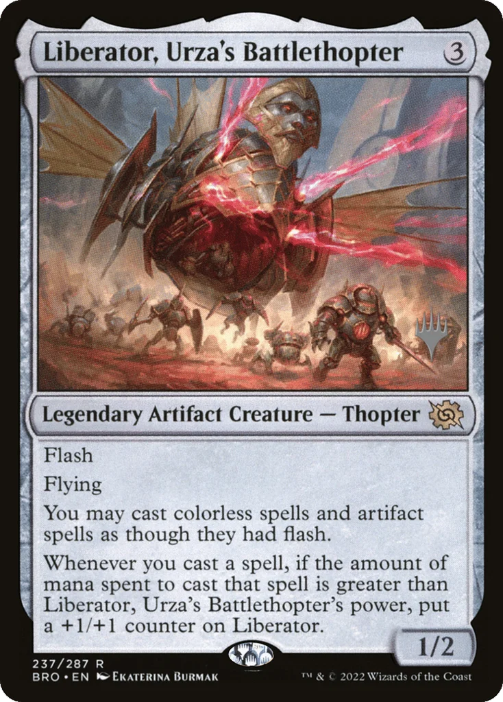 Liberator, Urza's Battlethopter · The Brothers' War Promos