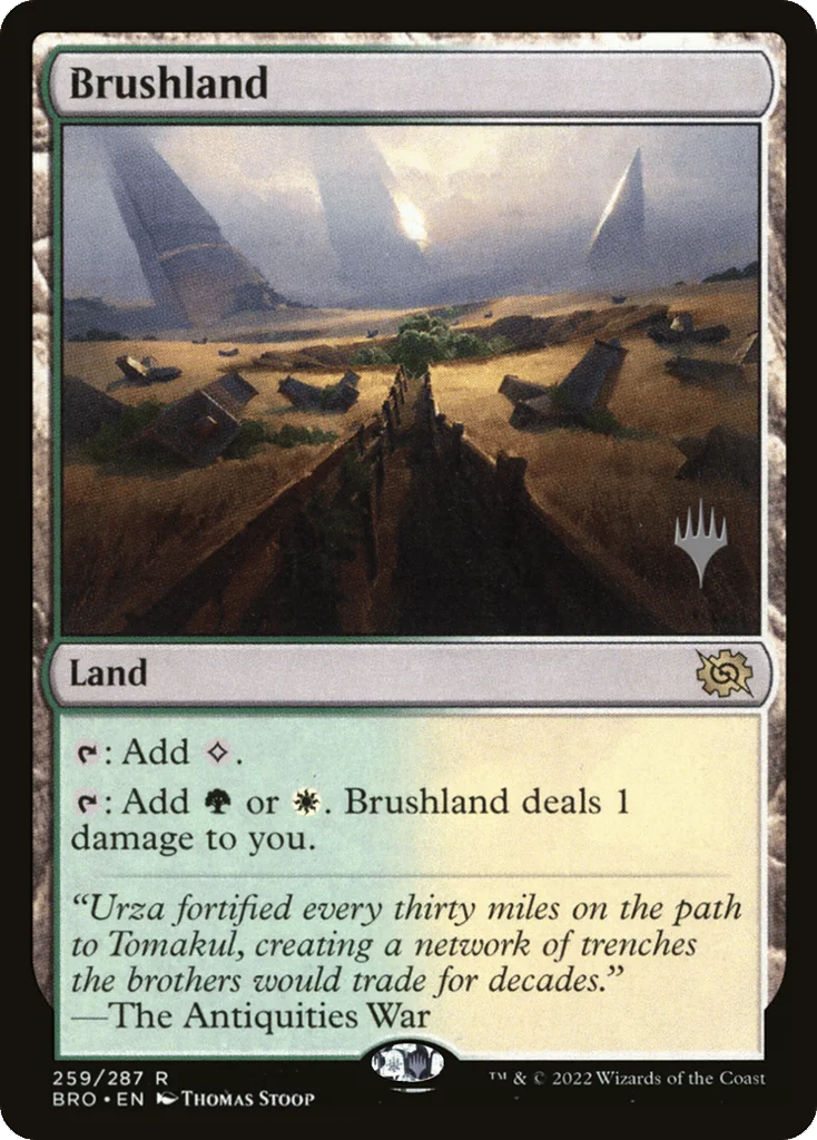 Brushland · The Brothers' War Promos