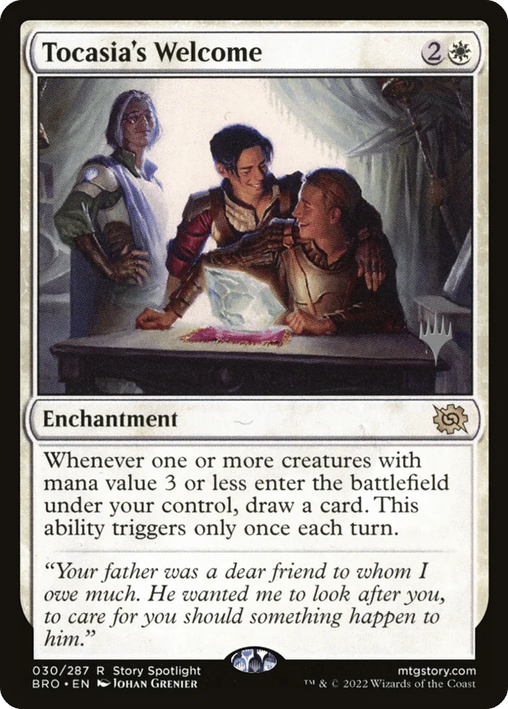 Tocasia's Welcome · The Brothers' War Promos