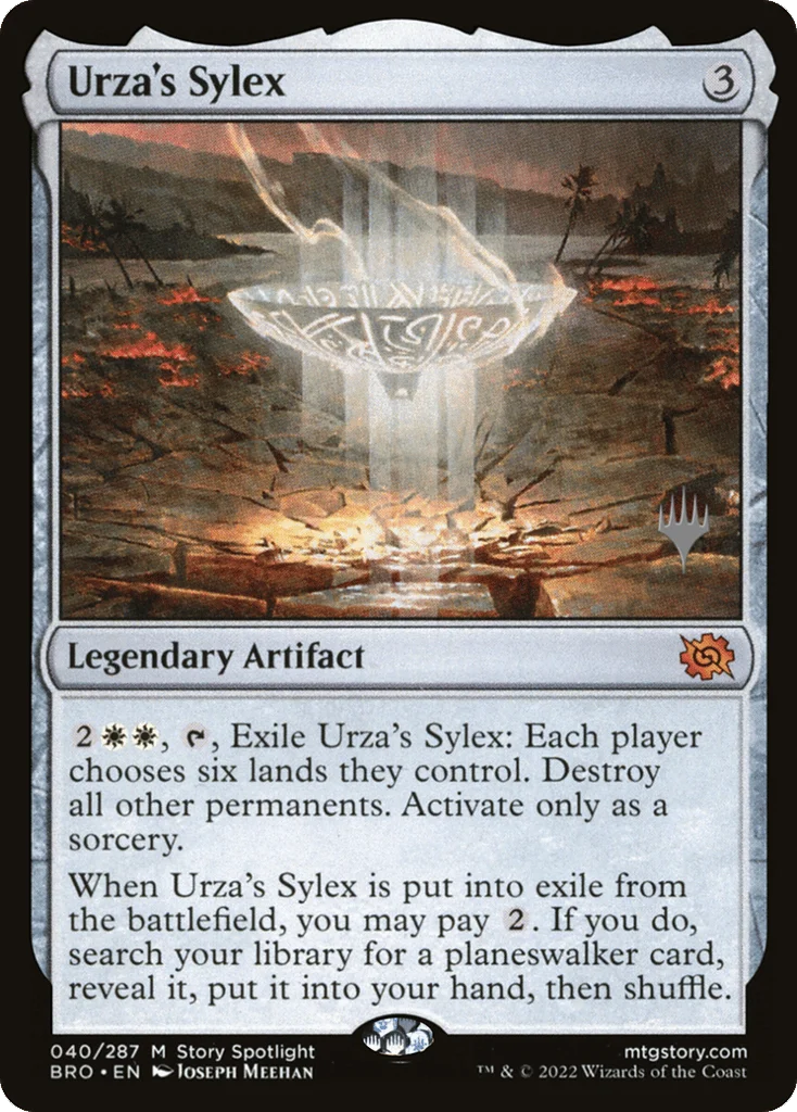 Urza's Sylex · The Brothers' War Promos