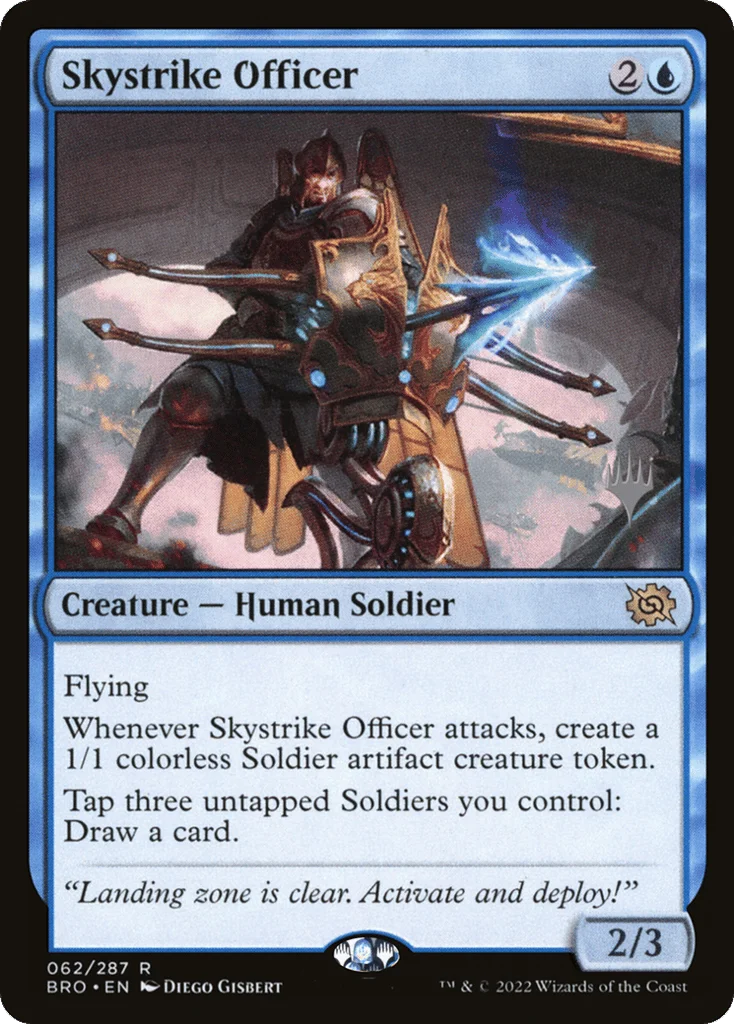 Skystrike Officer · The Brothers' War Promos