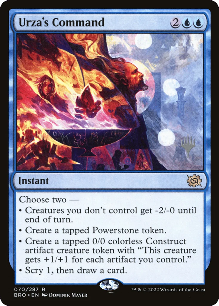 Urza's Command · The Brothers' War Promos