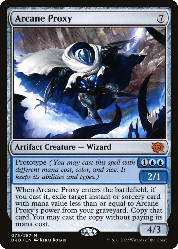 Arcane Proxy · The Brothers' War Promos