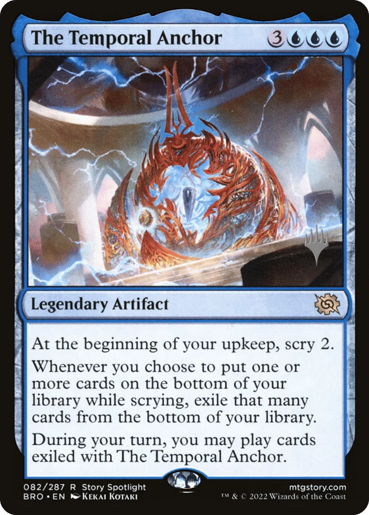 The Temporal Anchor · The Brothers' War Promos