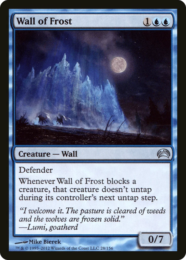Wall of Frost · Planechase 2012