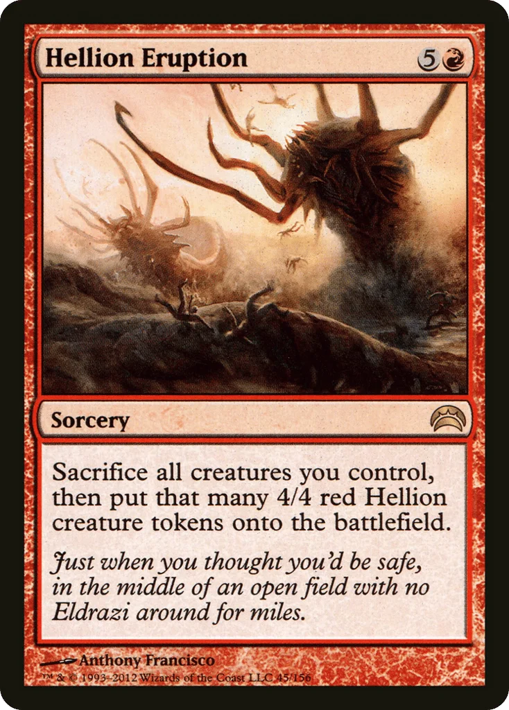 Hellion Eruption · Planechase 2012