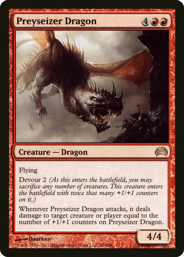 Preyseizer Dragon · Planechase 2012