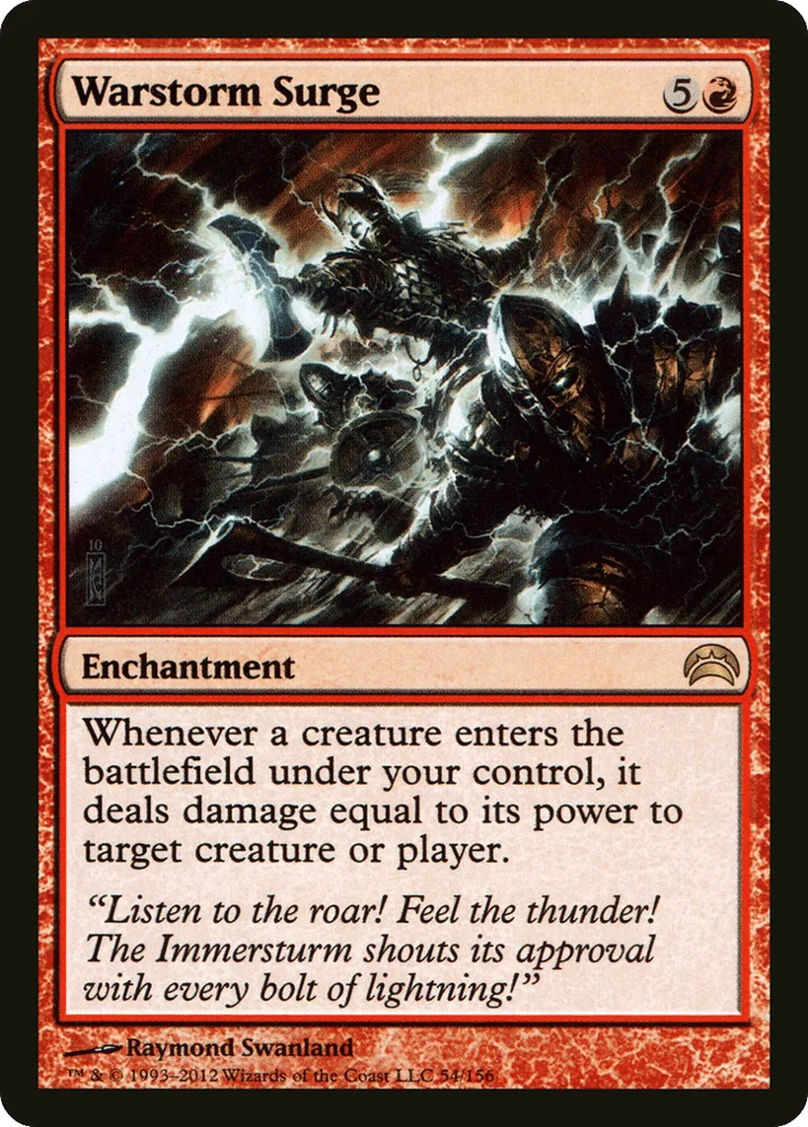 Warstorm Surge · Planechase 2012