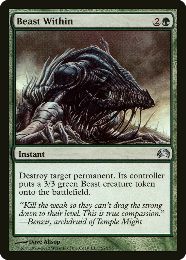 Beast Within · Planechase 2012