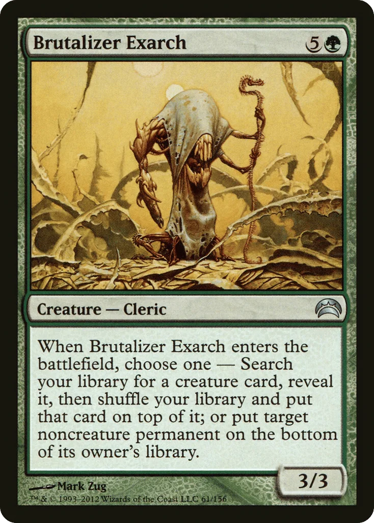 Brutalizer Exarch · Planechase 2012