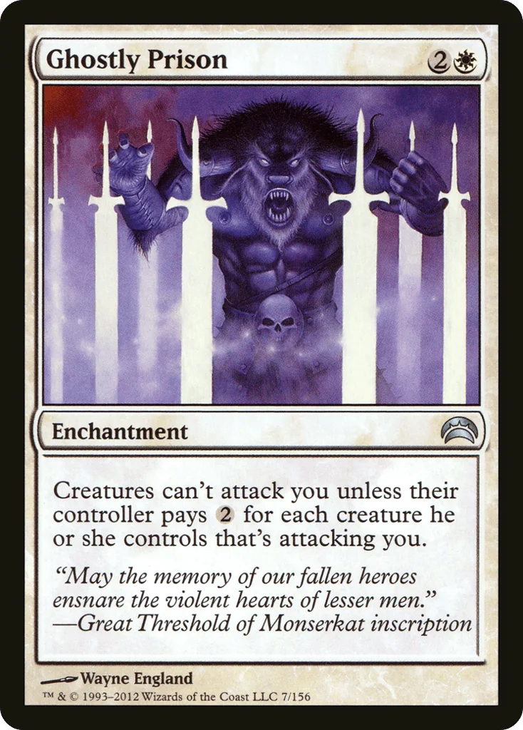 Ghostly Prison · Planechase 2012