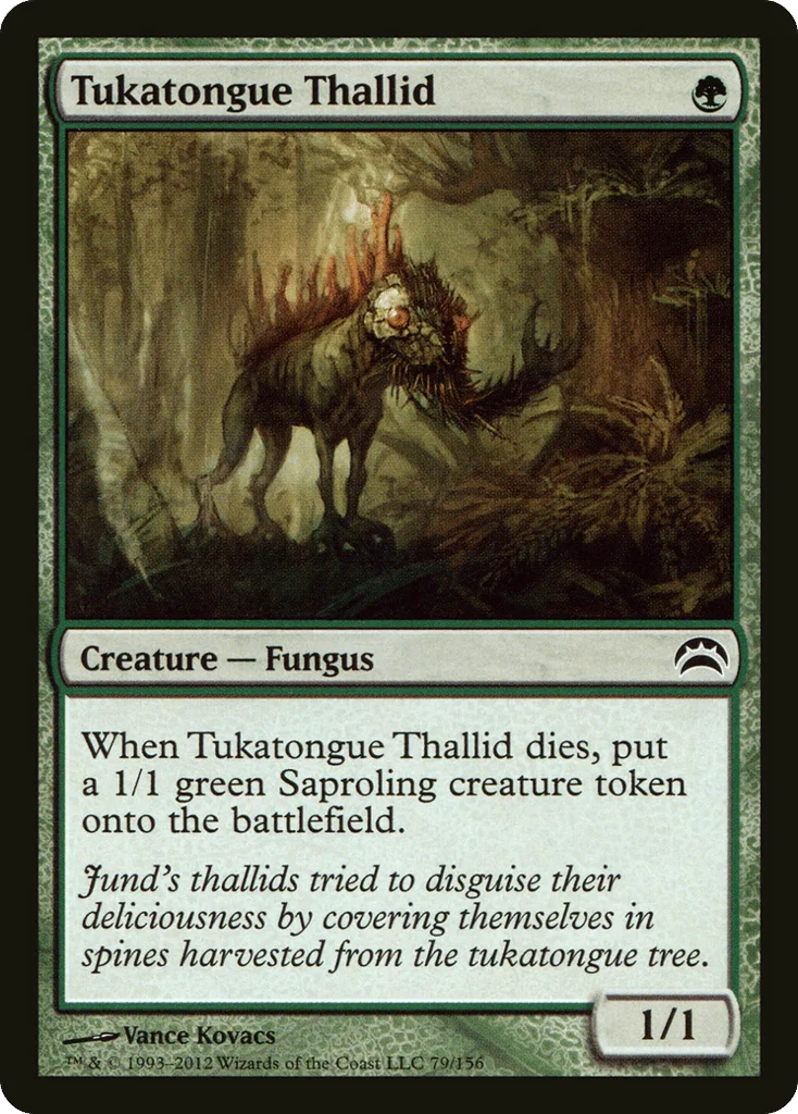 Tukatongue Thallid · Planechase 2012