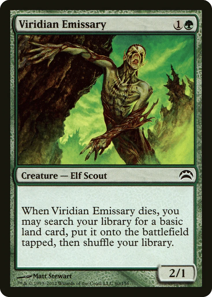 Viridian Emissary · Planechase 2012