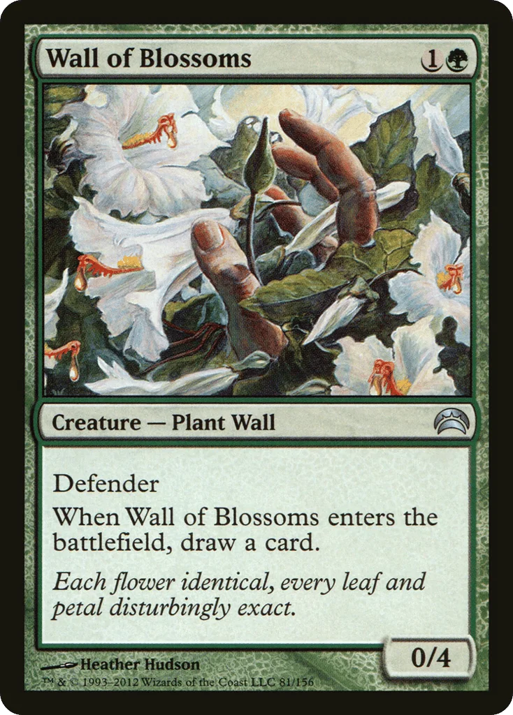 Wall of Blossoms · Planechase 2012