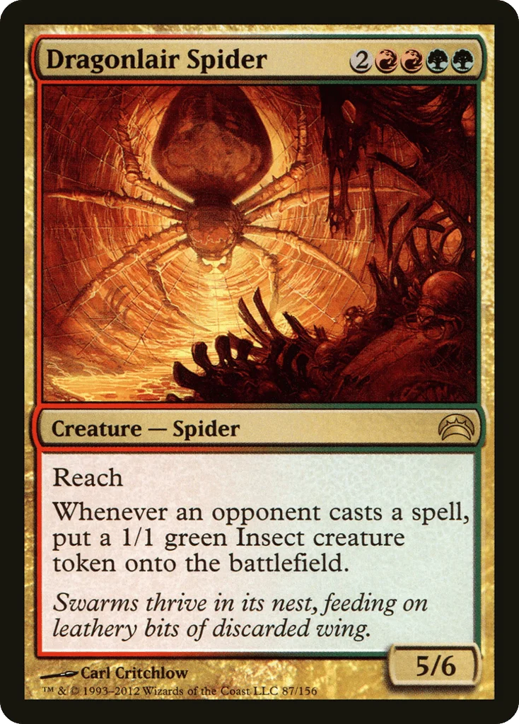 Dragonlair Spider · Planechase 2012