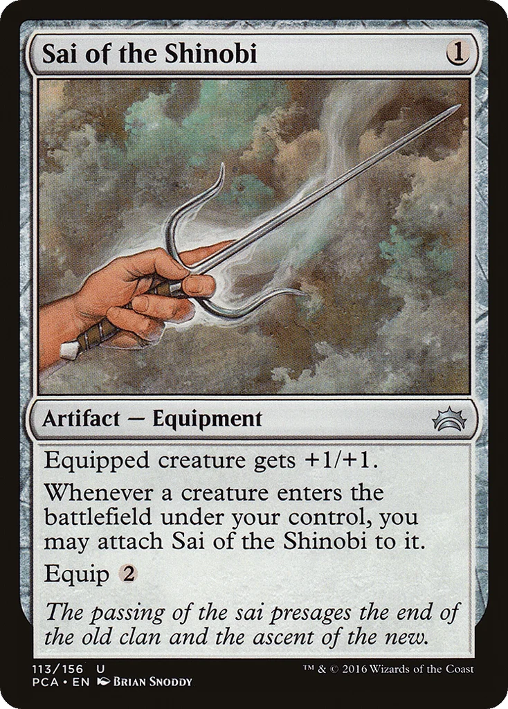 Sai of the Shinobi · Planechase Anthology