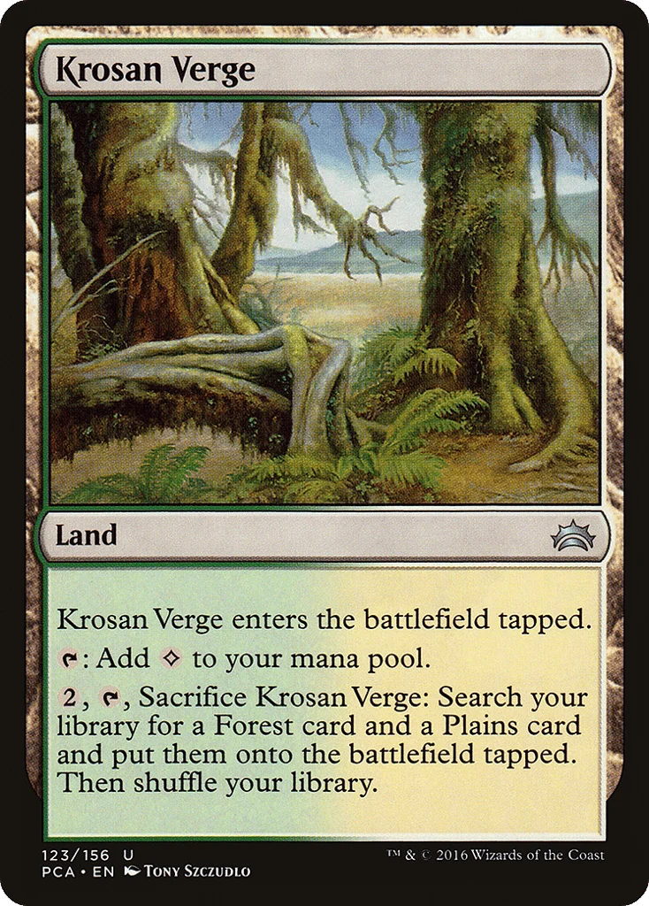 Krosan Verge · Planechase Anthology