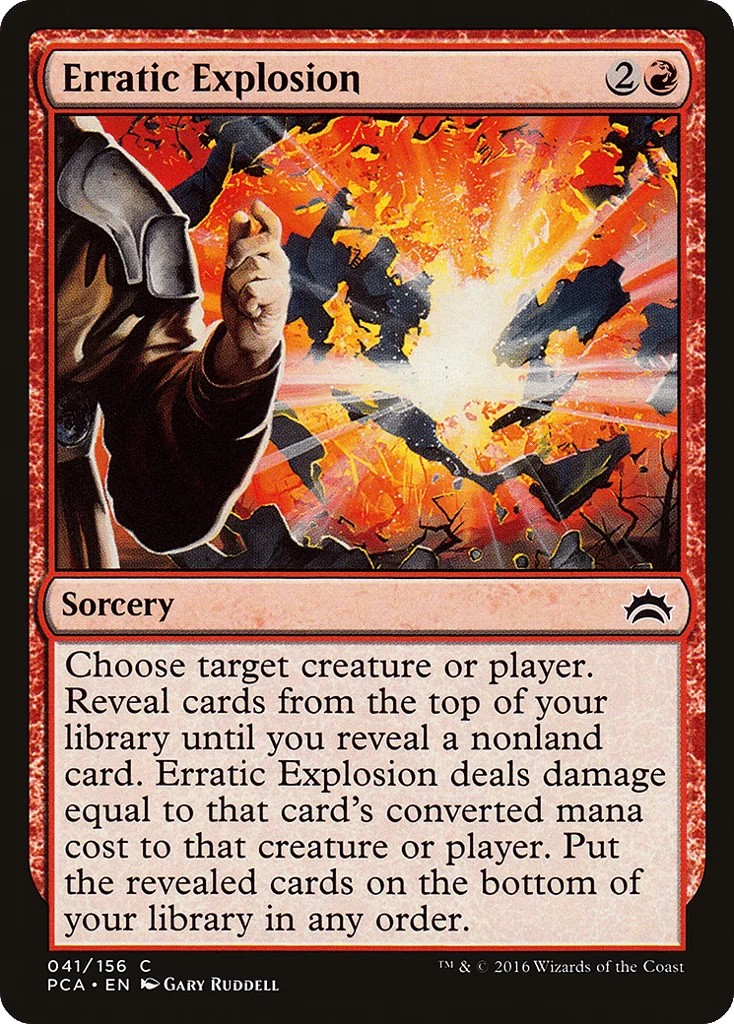 Erratic Explosion · Planechase Anthology